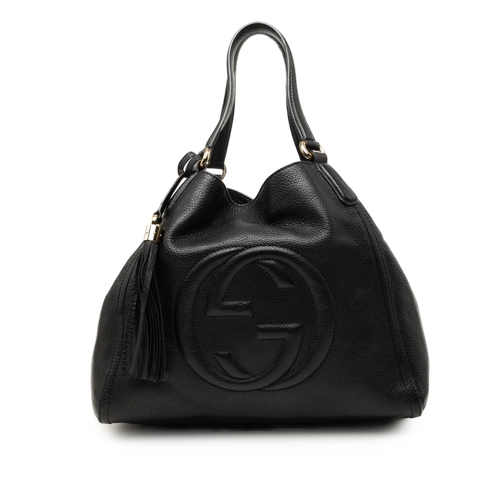 Pre-Loved Gucci Medium Leather Soho Cellarius Tote